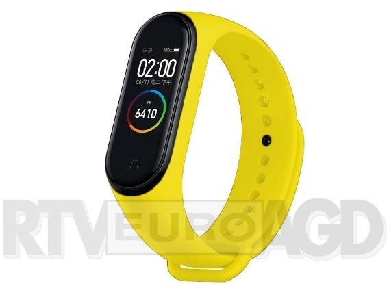 Devia Devia Deluxe Sport do Xiaomi Mi Band 3/4 żółty 6938595350283