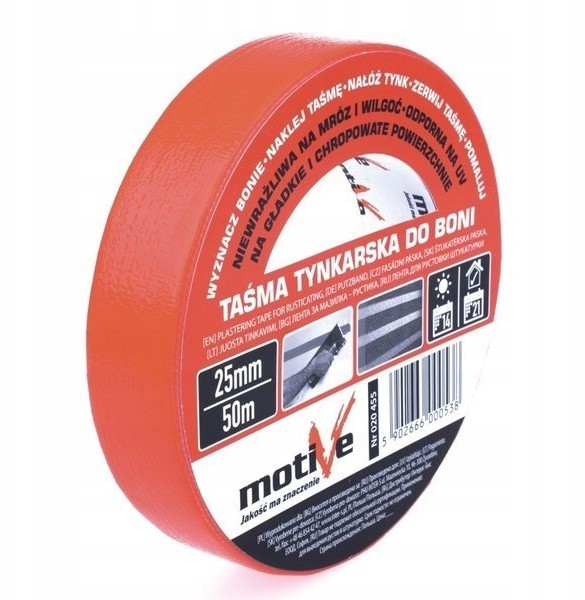 Taśma tynkarska do boni 25mm/50m Motive