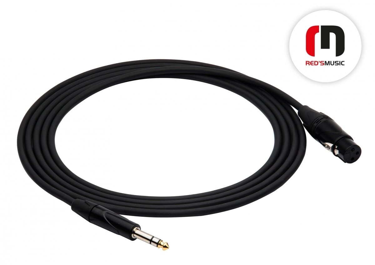 3M Red's Music Red`s MCN 14 30 BK Kabel Mikrofonowy Standard