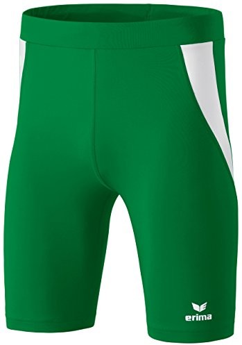 Erima spodnie do biegania dla dorosłych Short Tight, zielony, XXXL 829511_Smaragd/Weiß_XXXL