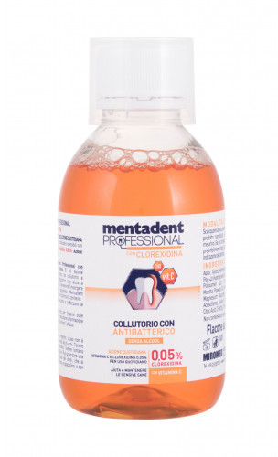 Mentadent Mentadent Professional Clorexidina 0,05% Vitamin C płyn do płukania ust 200 ml unisex