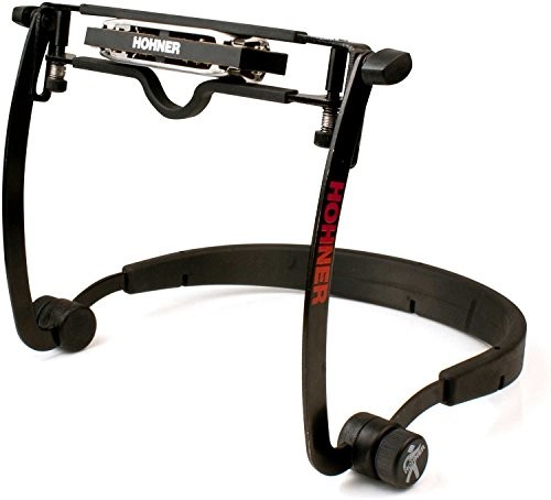 Hohner MZ 2010 Flex Rack uchwyt harmonijkowy, czarny FlexRack