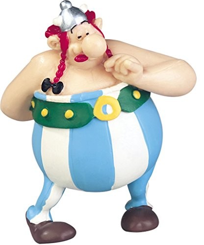 Plastoy SAS PLA60546 - figurki kolekcjonerskie, Asterix, figurka Obelix z bukietem kwiatów