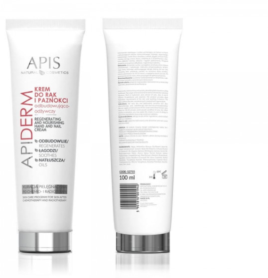 Apis Apiderm Krem do rąk odbudowująco-odżywczy 100ml