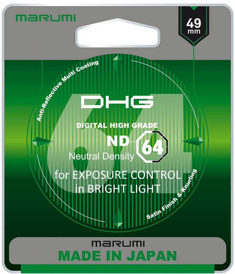 Marumi Filtr DHG ND64 Filtr fotograficzny szary 49mm MND 6449_DHG
