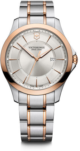 Victorinox Alliance Zegarek kwarcowy ze stali nierdzewnej silver rose-gold-silver 241912