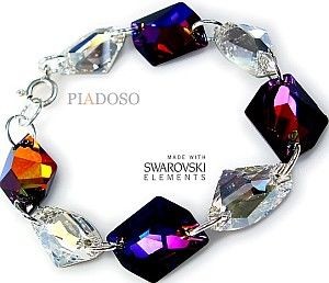 Swarovski Arande Elegancka Bransoletka Volcano Moonlight 1464041159