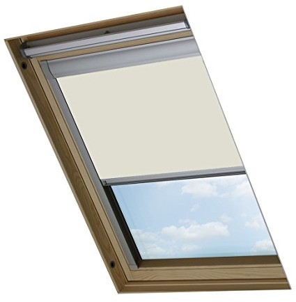 Bloc Skylight Blind 102, czarne roleta przyciemniająca do okna dachowego Velux -, biały, 125x15x7 cm M06