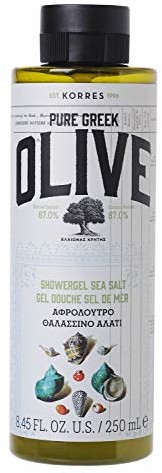 Korres KORRES OLIVE & SEA SALT żel pod prysznic, 250 ml