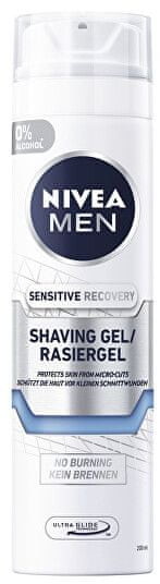 Фото - Піна для гоління Nivea Men Sensitive Recovery żel do golenia 200ml Micro Cuts Protection Nawilżający 200ml 