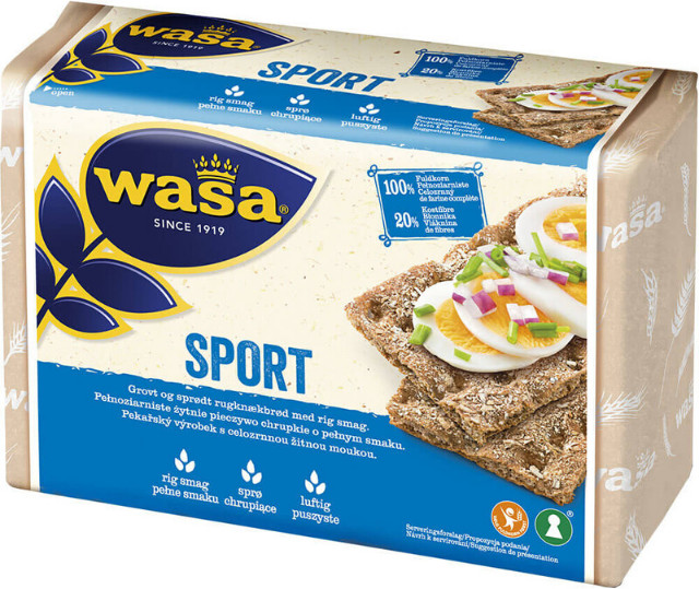 Wasa Pieczywo chrupkie Sport 275 g