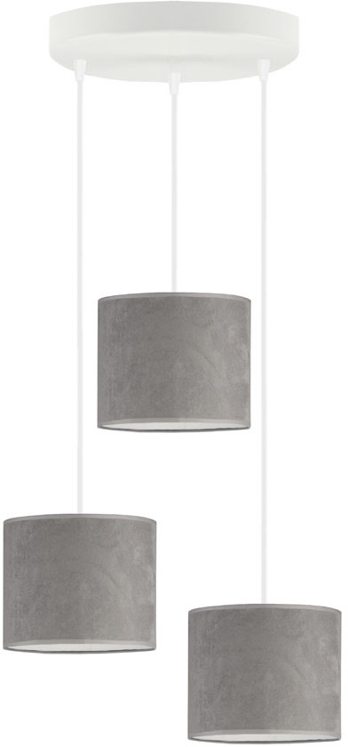 LYSNE Nowoczesna lampa wisząca nad stół PUEBLO VELVET 10101V/5