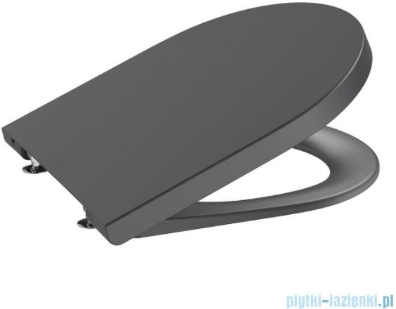 Roca Inspira Round Compacto deska wolnoopadająca Onyks A80152C64B