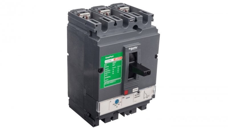 Schneider Electric Wyłącznik mocy 250A 3P 36kA EasyPact CVS250 TM250D LV525333 LV525333