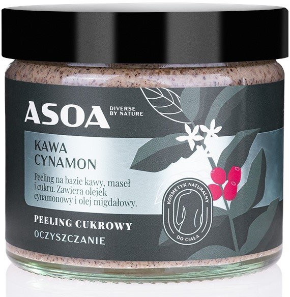 ASOA ASOA peeling cukrowy Kawa/Cynamon 250ml 51476-uniw