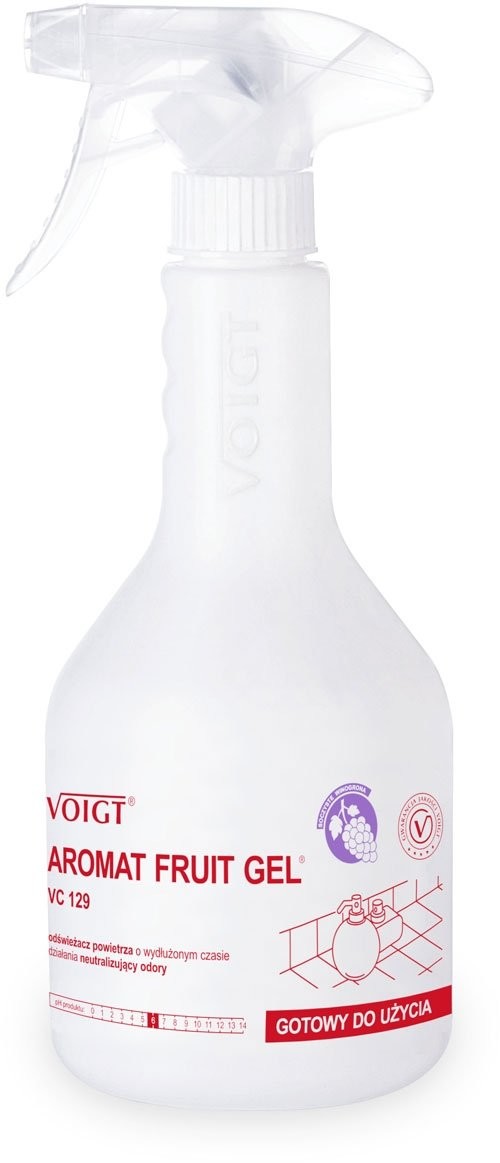 Voigt VC 129 0,6l. FRUIT GEL zapach winogronowy w formie żelu o wydłużonym działaniu VC 129 0.6l