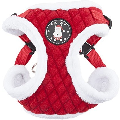 Puppia puppia paqd-ac1471 błysków Harness C, naczynia, M, czerwony