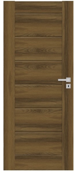 Drzwi pełne Toreno 60 lewe orzech premium SWNF000045