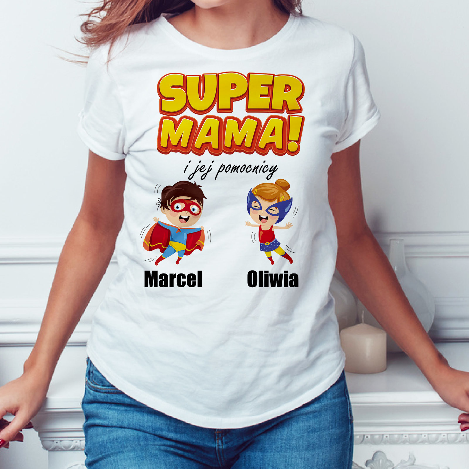 Poczpol Super Mama - koszulka damska 43165-G
