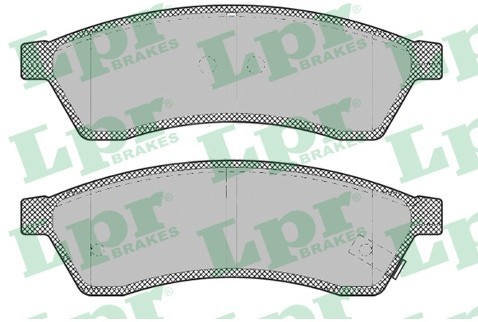 LPR GROUP Zestaw klocków hamulcowych, hamulce tarczowe GROUP 05P1320
