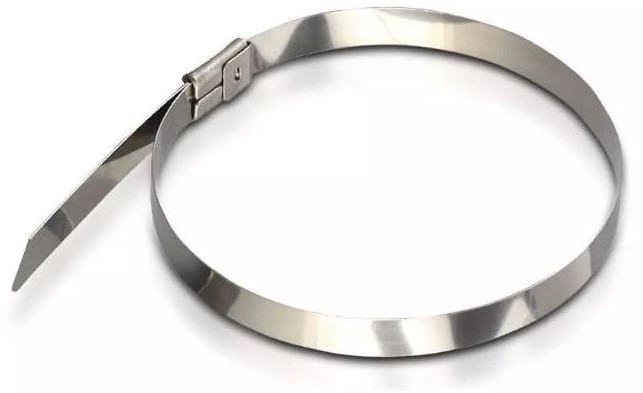 V-Tac Opaski zaciskowe stalowe 4,6x250 mm 100 szt.