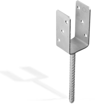 PS70U Podstawa Słupa Do Wmurowania Kotwa 70mm