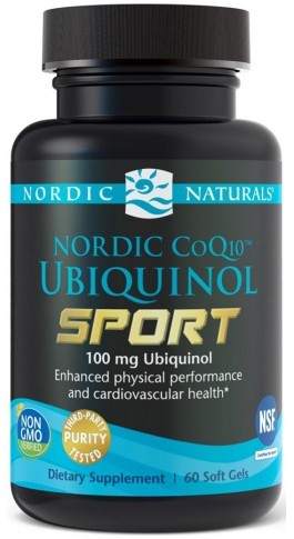 Nordic Naturals Sklep Nordic Naturals Nordic CoQ10 Ubiquinol Sport 60 softgels