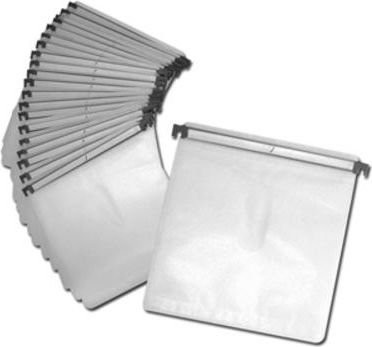 Media Range CD/DVD Rękaw do kufru biały 20 sztuk - Pudełko63 (BOX63)