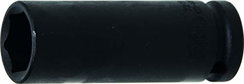BGS nasadka udarowa, głęboka, 19 MM, 12,5 (1/2), 1 sztuki, 7219