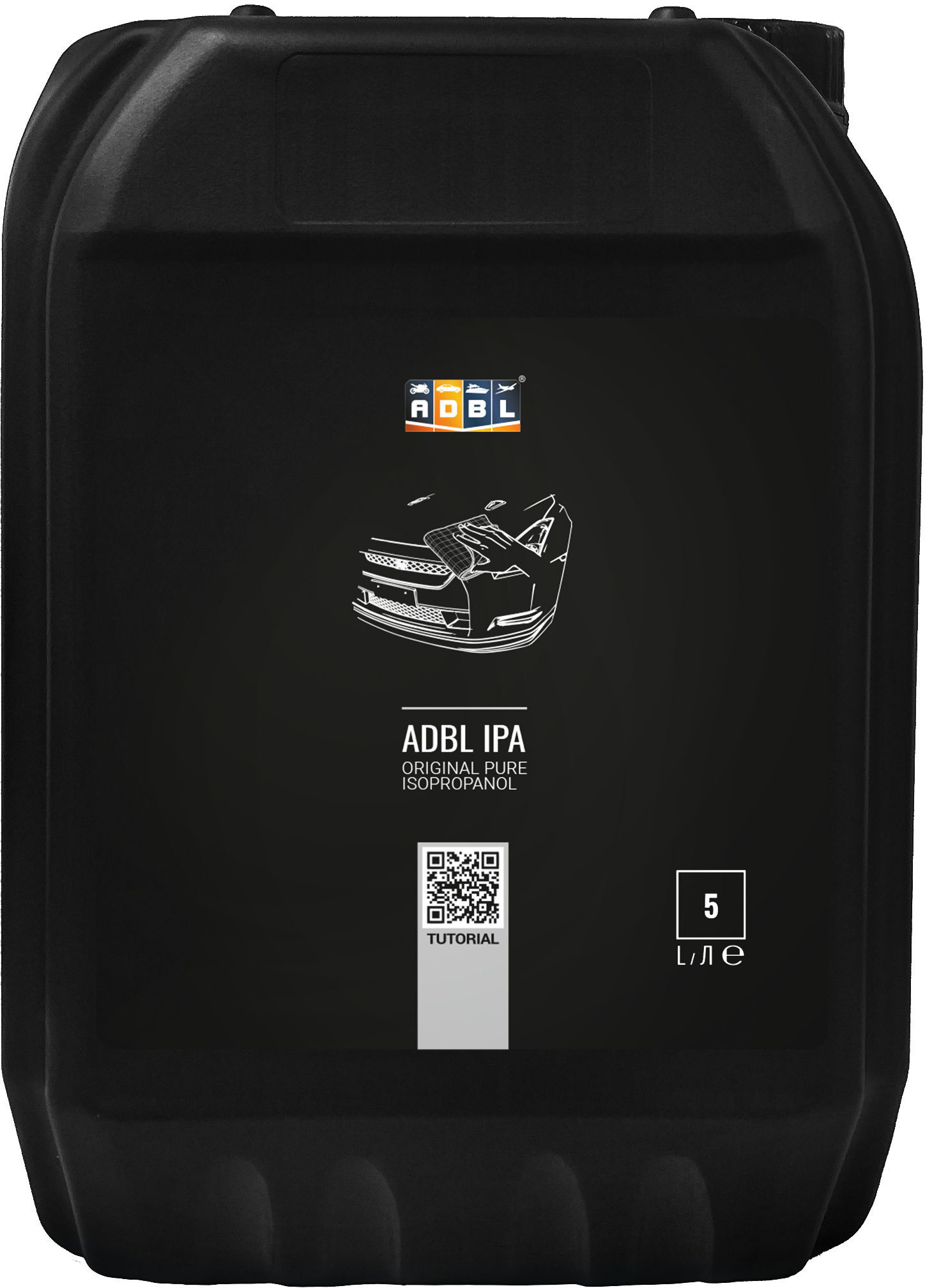 Adbl ADBL IPA  alkohol izopropylowy, odtłuszcza lakier przed woskiem lub powłoką 5l ADB000256