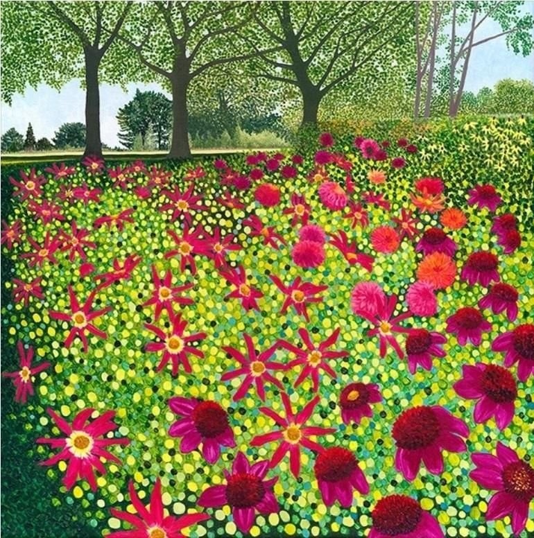 Susan Entwistle Susan Entwistle Karnet z kopertą Gwieździste dalie 452196
