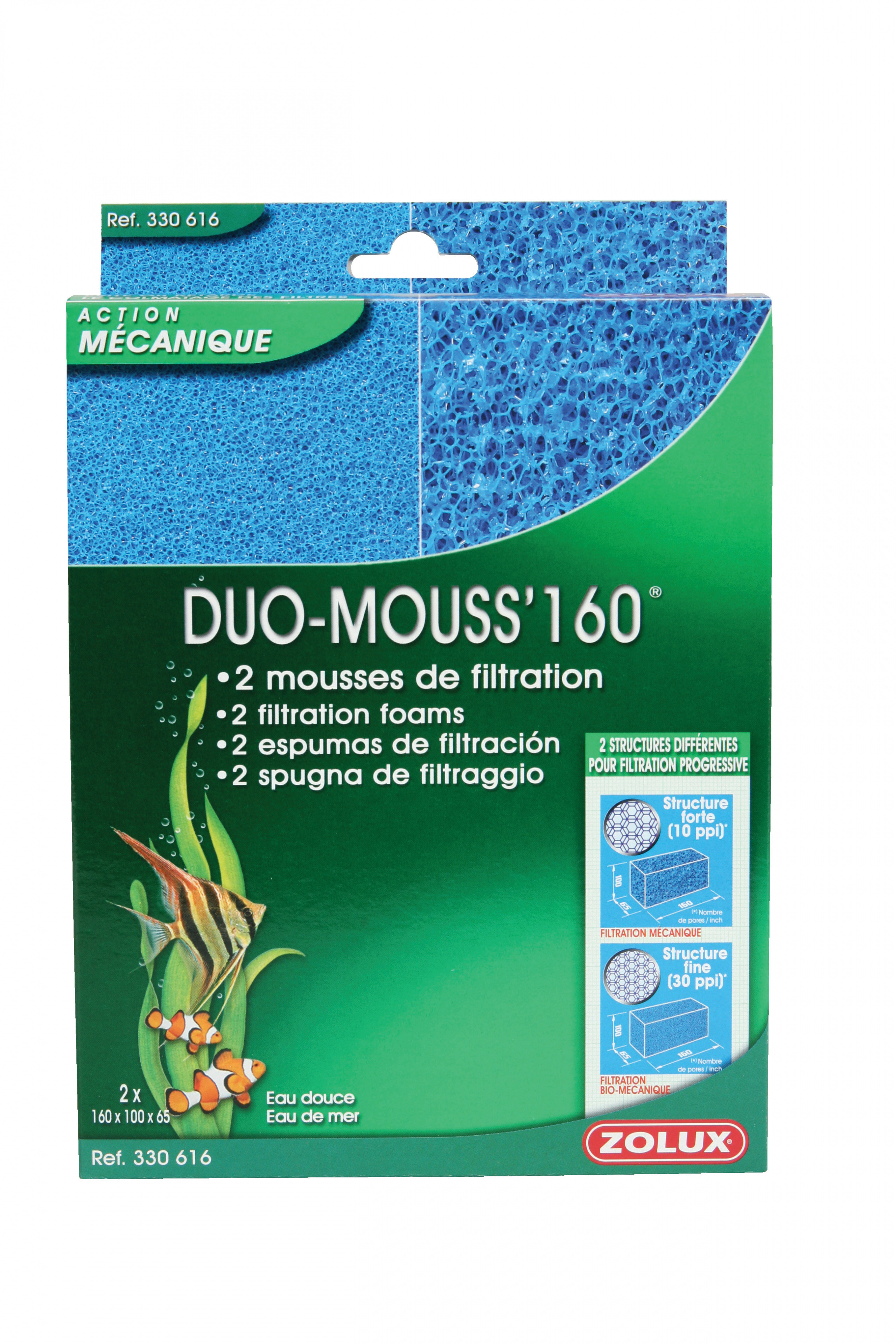 Zolux Duo-Mouss 160 Actizoo 330616
