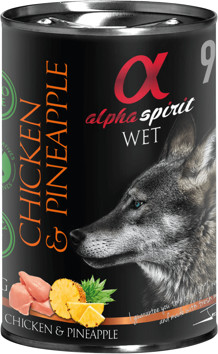 Alpha Spirit Kurczak z ananasem 6x400g