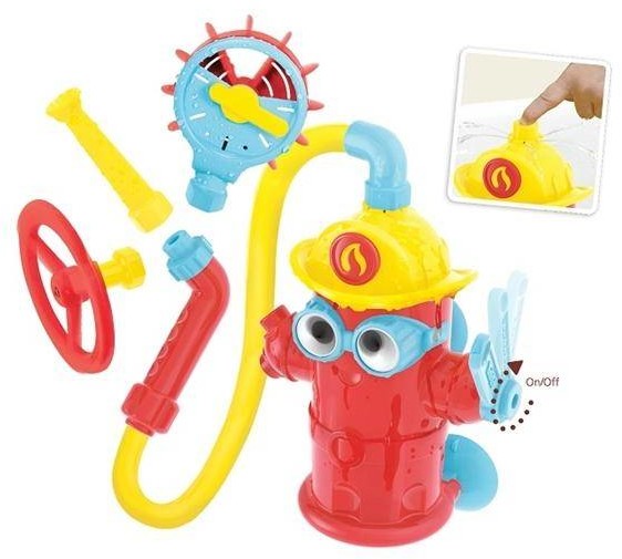 Yookidoo Zabawka do Wanny Strażak Ready blueocean-35076-0