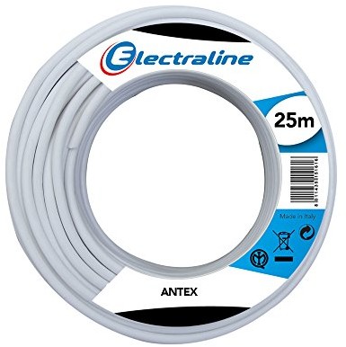 ELECtROLinE electroline 18012 koncentryczna antena kablowa 25 mt-biała 18012