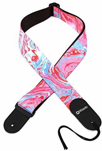 DiMarzio DD3144 Steve Vai Signature - Nylon Standard - Blue Cherry Universe DD3144 BLUE CH UNV