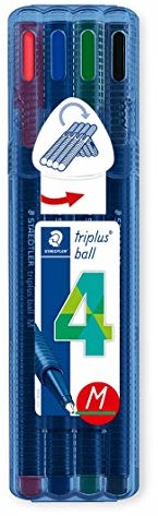 Staedtler Kula triplus ball 437 m, 4er Kabura 437 MSB4 ST