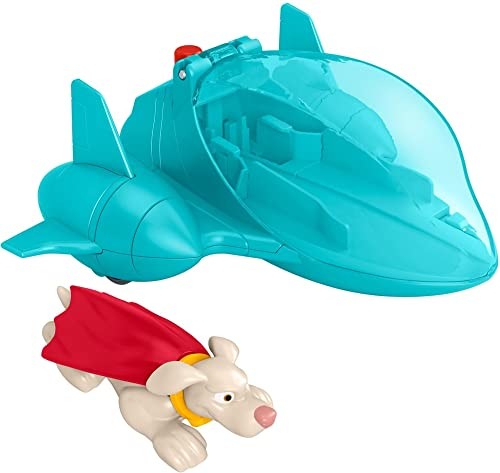 Fisher Price Mattel DC League of Super Pets Pojazd-wyrzutnia Krypto HGL18 HGL18