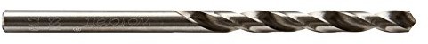 Wolfcraft metalowe wiertło HSS szlifowane, srebrny