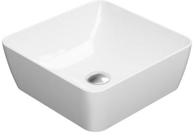 GSI SAND umywalka nablatowa 38x38 cm biała 903811