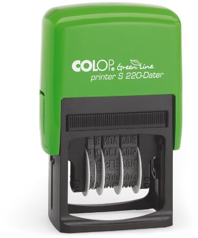 Colop data 127669 stempel Printer S 220 Green Line, data cyframi 127669