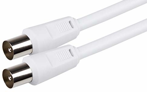 Maplin Maplin antena flylead Coax wtyczka IEC do koncentrycznego kabla wtykowego IEC 1 m MAVTV002-010