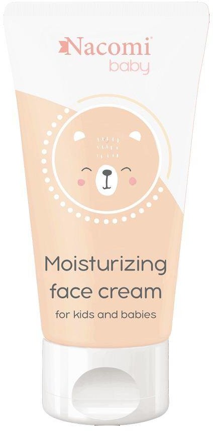 Nacomi Baby Moisturizng Face Cream nawilżający krem do twarzy dla dzieci i niemowląt 50ml