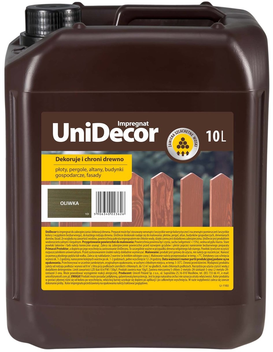Altax Primacol Primacol do drewna Unidecor oliwka 10 l
