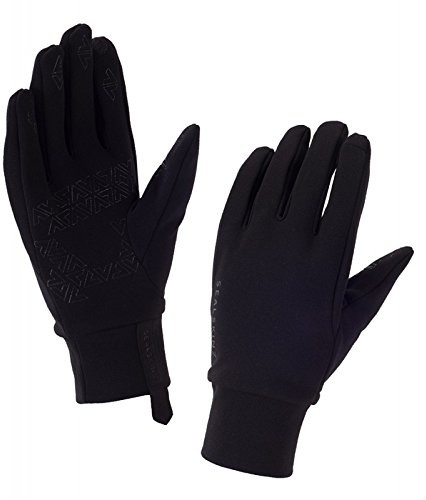 Polar Seal Skinz Stretch Nano Glove Men hydrofobowe rękawiczki z polaru, czarny, l 12116171500130