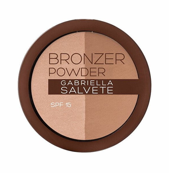 Zdjęcia - Pozostałe kosmetyki Gabriella Salvete Sunkissed Bronzer Powder Duo SPF15 bronzer 9 g dla kobie 