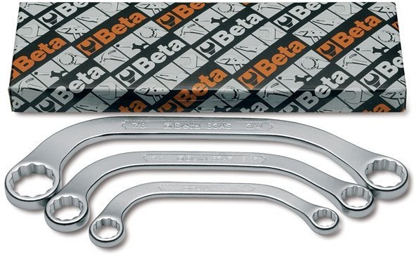 Beta KPL.KLUCZY OCZKOWYCH WYGIĘT.7/16-7/8