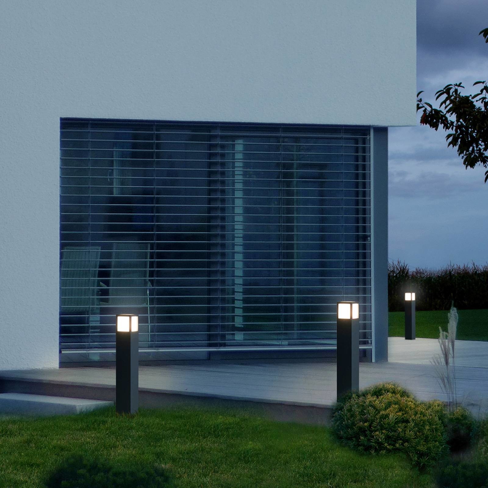 Bega RZB HB 205 słupek ogrodowy LED antracyt 65cm