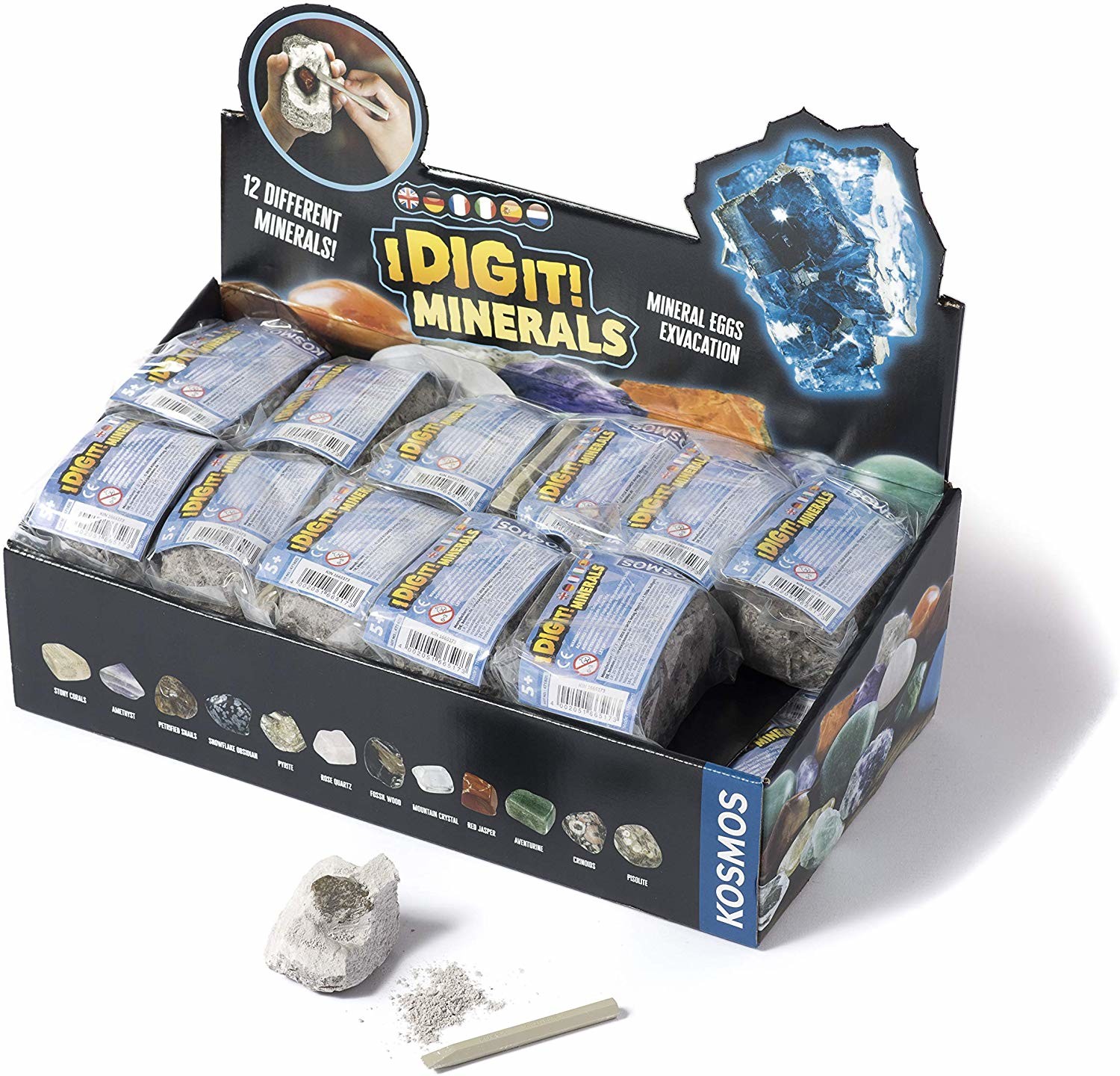 Kosmos Dig It! Minerały, mix