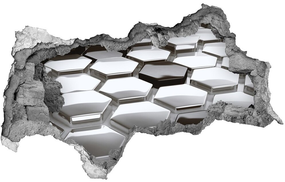 Wallmuralia.pl Dziura 3d fototapeta naklejka Abstrakcja 3D